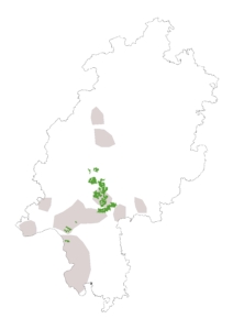 Verbreitungskarte Hessen