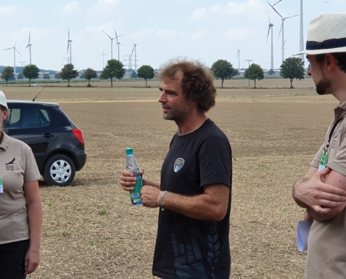 Landwirt Volker Thörmann erklärt, warum auch er Schutzmaßnahmen für den Feldhamster umsetzt