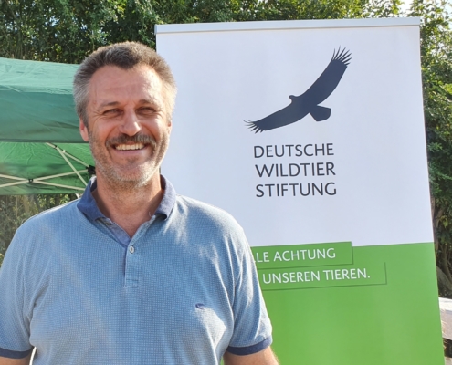 Auf der Hamsterfläche von Dietmar Brandt fand der Feldhamster-Aktionstag bei Salzgitter-Lesse statt. Die Deutsche Wildtier Stiftung sagt Danke! Die Zusammenarbeit mit Landwirten ist die zentrale Maßnahme, um Lebensraum für Feldhamster zu erhalten und auszubauen.