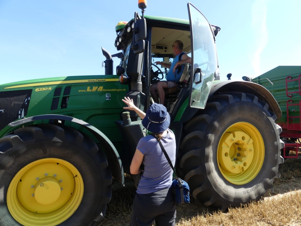 Der direkte Kontakt zu den landwirtschaftlichen Betrieben ist wichtig